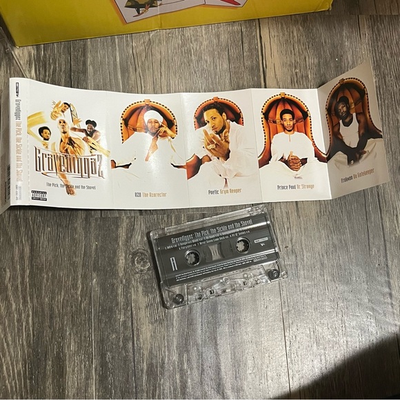 Gravediggaz The Pick The Sickle and The Shovel CASSETTE Tape - Picture 5 of 5